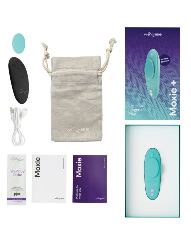 WE-VIBE - MOXIE + VIBRADOR CLÍTORIS AQUA