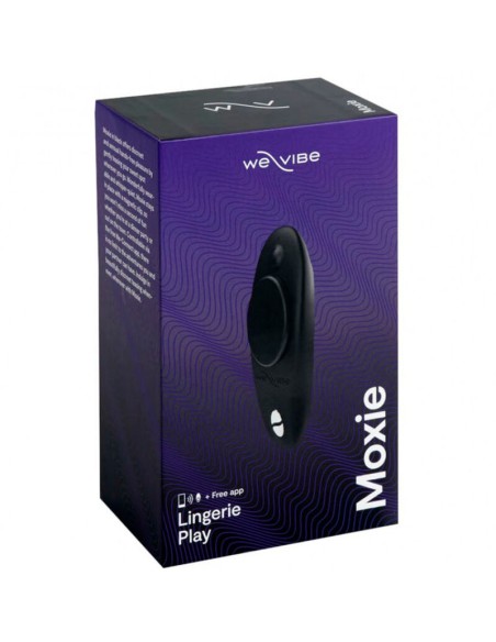 WE-VIBE - MOXIE + VIBRADOR CLÍTORIS NEGRO