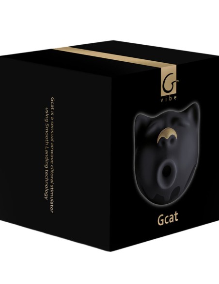 GVIBE - GCAT MYSTIC SUCCIONADOR DE CLÍTORIS NEGRO