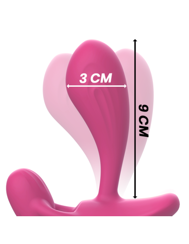 INTENSE - SHELLY PLUG ANAL CONTROL REMOTO ROSA