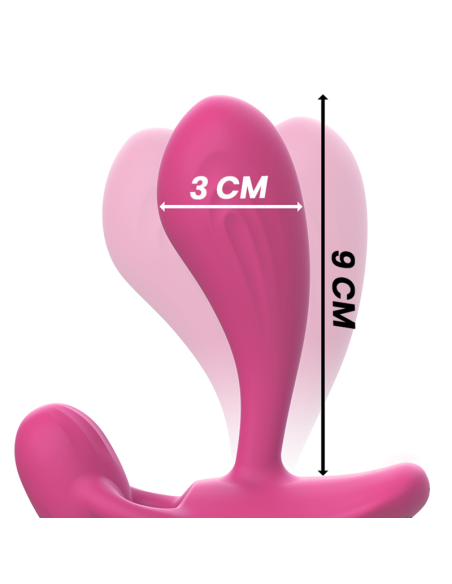 INTENSE - SHELLY PLUG ANAL CONTROL REMOTO ROSA