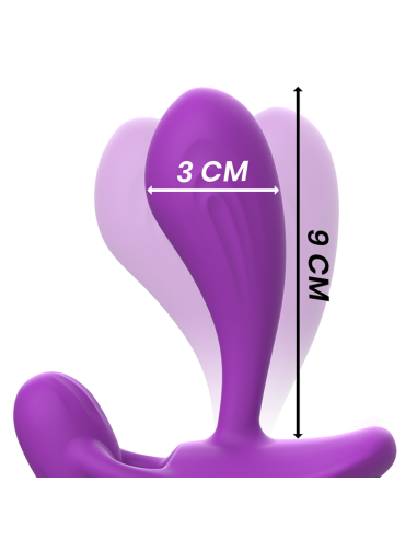INTENSE - SHELLY PLUG ANAL CONTROL REMOTO MORADO