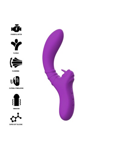 INTENSE - HARRY VIBRADOR FLEXIBLE CON LENGUA...