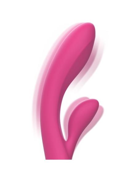 INTENSE - LUIGI VIBRADOR RABBIT SILICONA LIQUIDA ROSA