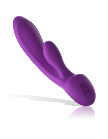 INTENSE - LUIGI VIBRADOR RABBIT SILICONA LIQUIDA MORADO