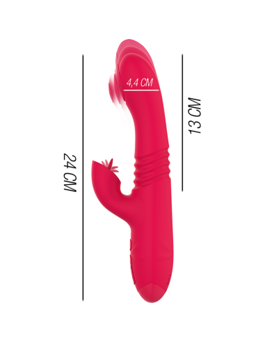 INTENSE - DUA VIBRADOR MULTIFUNCIÓN RECARGABLE...