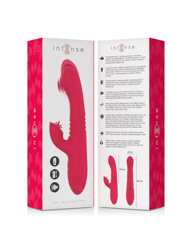 INTENSE - DUA VIBRADOR MULTIFUNCIÓN RECARGABLE...