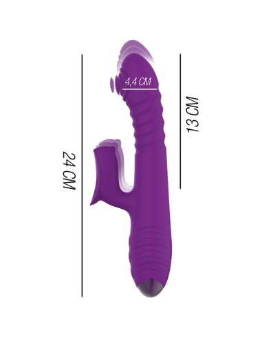INTENSE - IGGY VIBRADOR MULTIFUNCIÓN RECARGABLE...