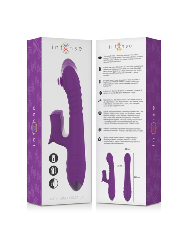 INTENSE - IGGY VIBRADOR MULTIFUNCIÓN RECARGABLE...