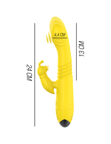 INTENSE - TOKY VIBRADOR MULTIFUNCIÓN RECARGABLE...