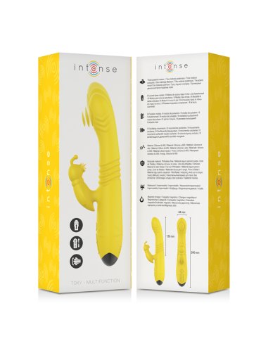 INTENSE - TOKY VIBRADOR MULTIFUNCIÓN RECARGABLE...