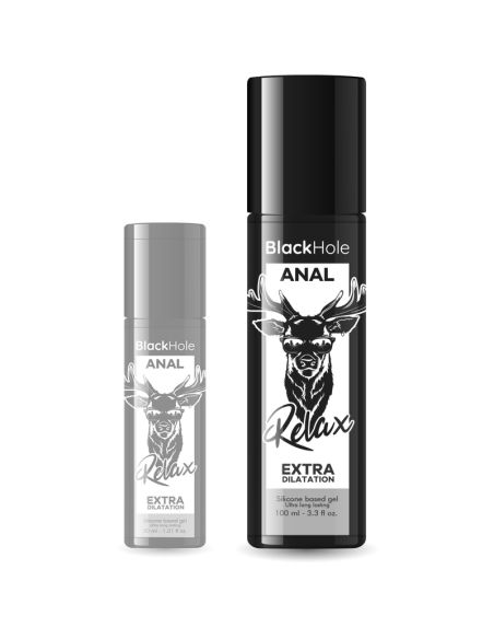 BLACK HOLE - GEL SILICONE BASE ANAL DILATION 100 ML