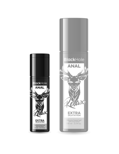 BLACK HOLE - GEL SILICONE BASE ANAL DILATION 30 ML