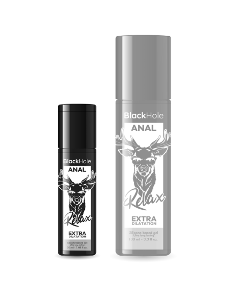BLACK HOLE - GEL SILICONE BASE ANAL DILATION 30 ML