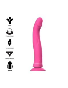 INTENSE - MICHELANGELO DILDO VIBRADOR SILICONA ROSA