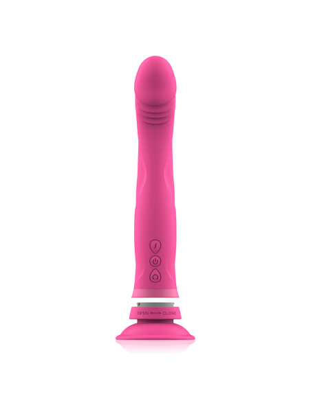 INTENSE - MICHELANGELO DILDO VIBRADOR SILICONA ROSA