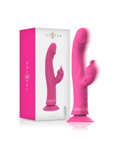 INTENSE - JULIO VIBRADOR RABBIT SILICONA ROSA 2