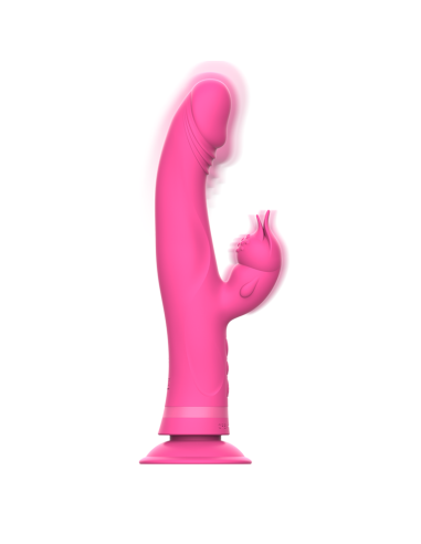 INTENSE - JULIO VIBRADOR RABBIT SILICONA ROSA