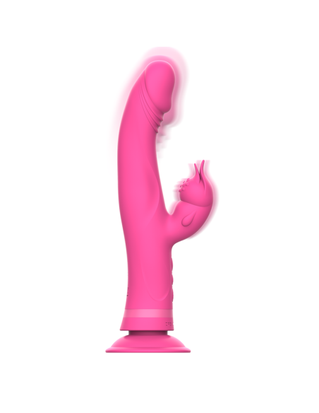 INTENSE - JULIO VIBRADOR RABBIT SILICONA ROSA