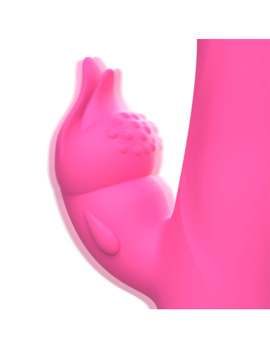 INTENSE - JULIO VIBRADOR RABBIT SILICONA ROSA