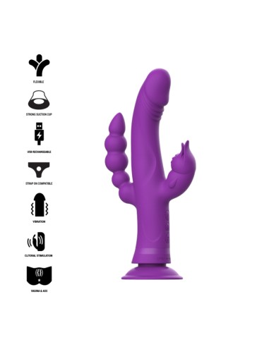INTENSE - CASANOVA VIBRADOR RABBIT SILICONA...