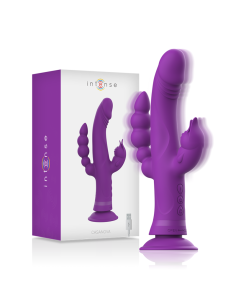 INTENSE - CASANOVA VIBRADOR RABBIT SILICONA TRIPLE MOTOR... 2