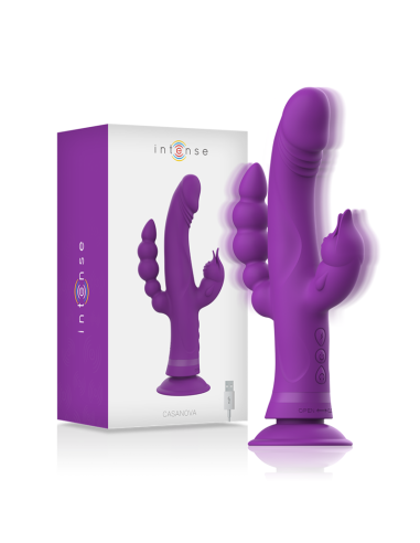 INTENSE - CASANOVA VIBRADOR RABBIT SILICONA...