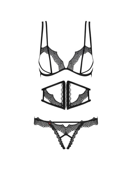 OBSESSIVE - BRAVELLE SET 3 PIEZAS L/XL