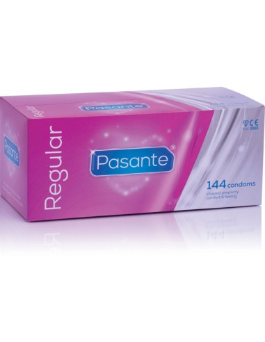 PASANTE - CONDOM GAMA REGULAR 144 UNIDADES