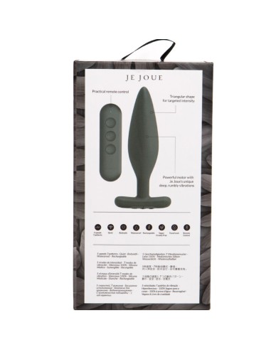 JE JOUE - EGON PLUG ANAL VIBRADOR NEGRO
