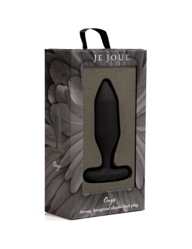 JE JOUE - ONYX PLUG ANAL VIBRADOR NEGRO