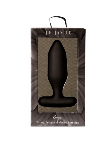 JE JOUE - ONYX PLUG ANAL VIBRADOR NEGRO