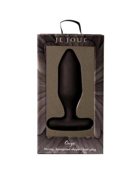 JE JOUE - ONYX PLUG ANAL VIBRADOR NEGRO