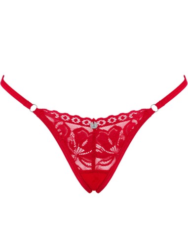 OBSESSIVE - LACELOVE TANGA ROJO XS/S