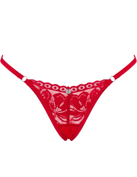 OBSESSIVE - LACELOVE TANGA ROJO XS/S