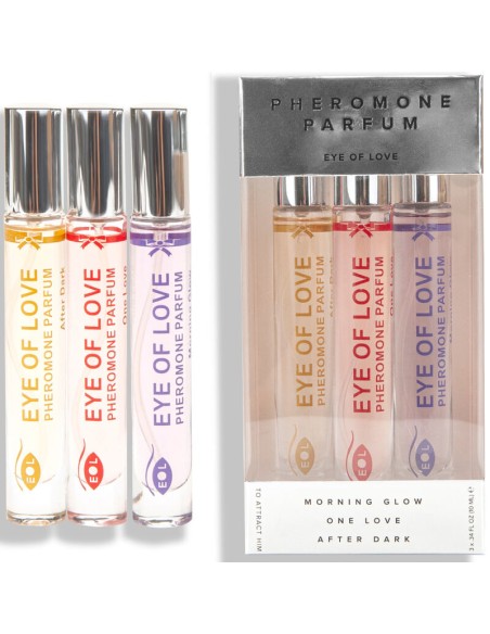 EYE OF LOVE - EOL PHR PERFUME 10 ML SET/3 - MORNING GLOW, ONE LOVE, AFTER DARK