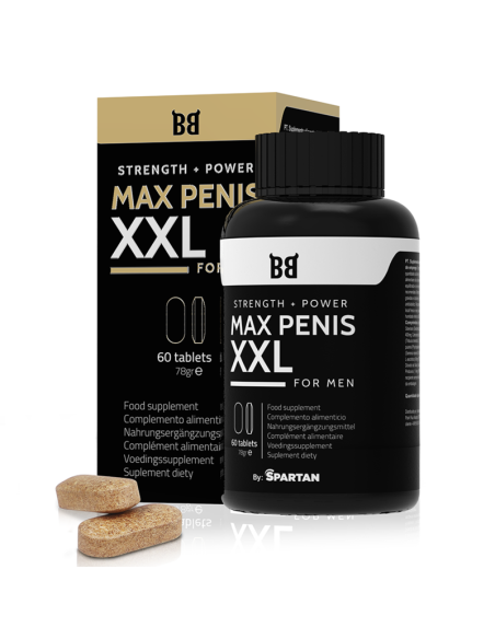 BLACKBULL BY SPARTAN - MAX PENIS XXL AUMENTO PENE 60 CÁPSULAS