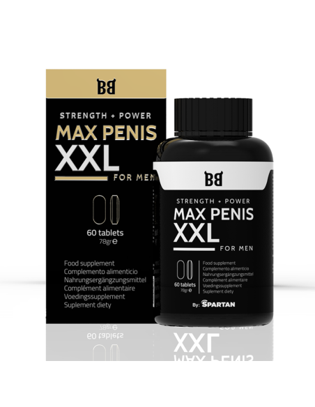 BLACKBULL BY SPARTAN - MAX PENIS XXL AUMENTO PENE 60 CÁPSULAS