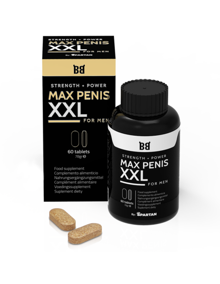BLACKBULL BY SPARTAN - MAX PENIS XXL AUMENTO PENE 60 CÁPSULAS