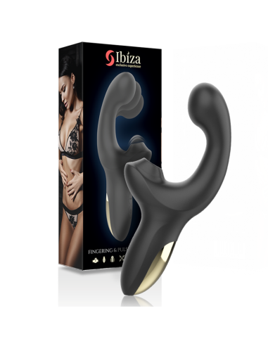 IBIZA - VIBRADOR SUCCIONADOR WAVE