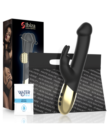 IBIZA - VIBRADOR ROTADOR PERLADO RABBIT