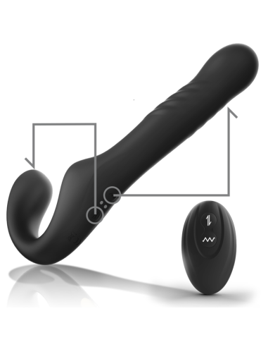IBIZA - VIBRADOR STRAPLESS CONTROL REMOTO UP...