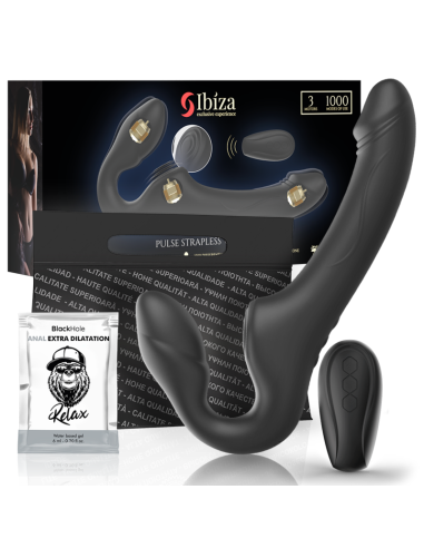 IBIZA - VIBRADOR STRAPLESS CON PULSADOR CONTROL...