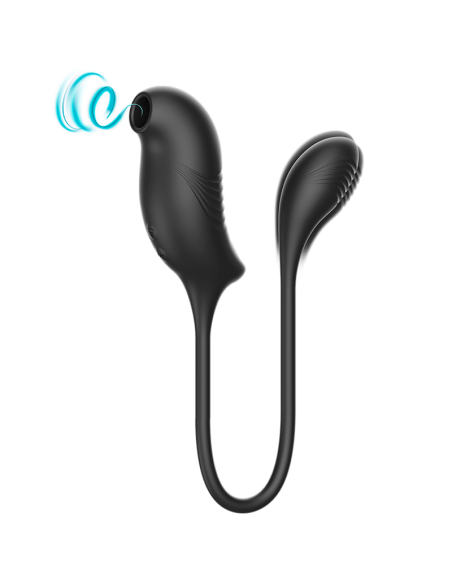 IBIZA ESTIMULADOR CON SUCCIONADOR MAGIC CLITORIS Y VIBRACION