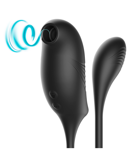 IBIZA ESTIMULADOR CON SUCCIONADOR MAGIC CLITORIS Y VIBRACION