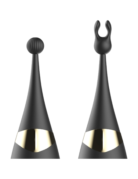 IBIZA ESTIMULADOR DE CLITORIS INTERCAMBIABLES Y PULSATION VIBRADOR PUNTO G