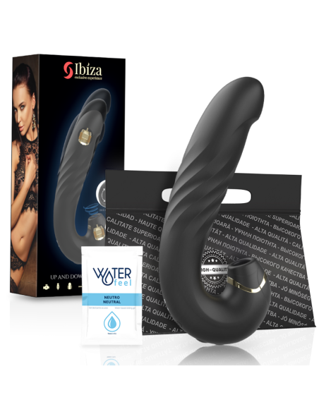 IBIZA - CLIP UP  DOWN +VIBRADOR + SUCCIONADOR CLITORIS