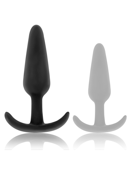 BLACKSILVER - KAEL PLUG ANAL SILICONA CON ASA MEDIANO