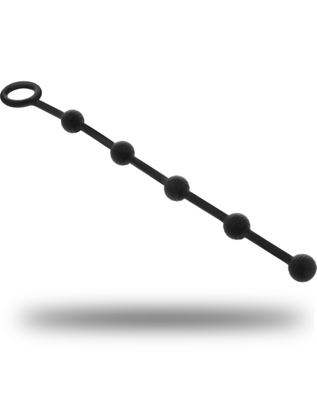 BLACKSILVER - KORG ROSARIO ANAL INICIACION SILICONA 21 CM