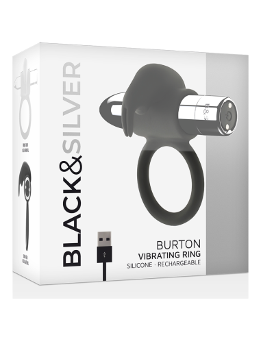 BLACKSILVER - BURTON RECHARGEABLE RING 10...